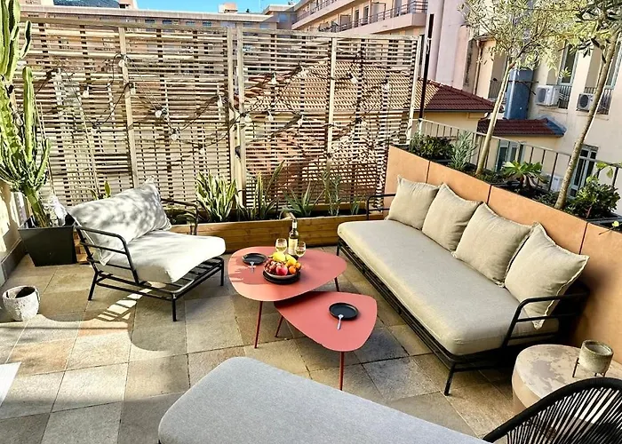 L'âme De - Terrasse Dorée Sur Place Masséna Appartamento *